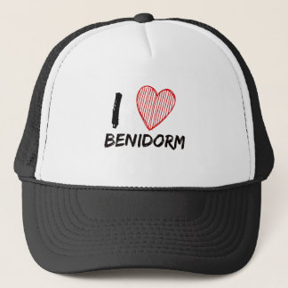 I Love Benidorm Trucker Pet