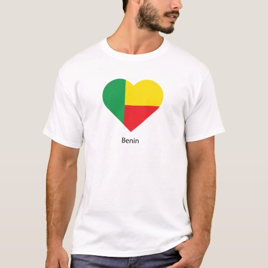 I Love Benin T-shirt (Voorkant)