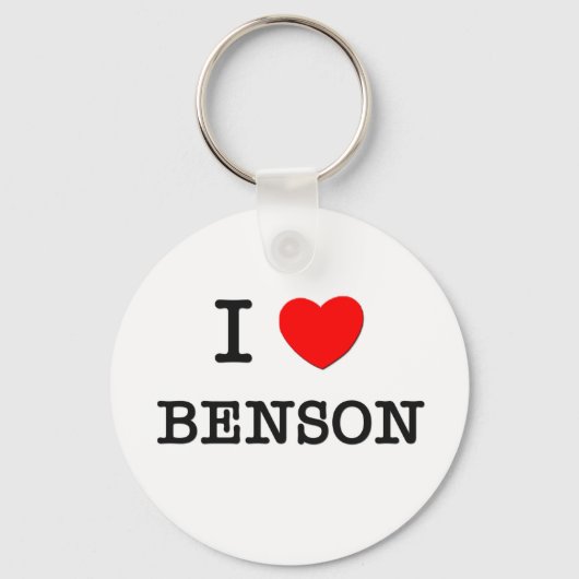 I Love Benson Sleutelhanger (Voorkant)