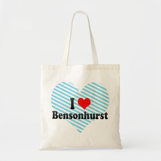 I Love Bensonhurst, Verenigde Staten Tote Bag (Voorkant)