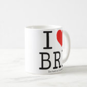 I Love Berkshire Hathaway (BRK) Coffee Mok (Voorkant rechts)