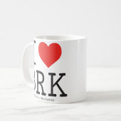 I Love Berkshire Hathaway (BRK) Coffee Mok (Voorkant links)