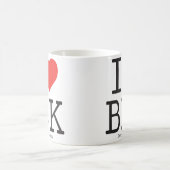 I Love Berkshire Hathaway (BRK) Coffee Mok (Center)