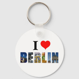 I Love Berlin Germany Travel City Photo Sleutelhanger