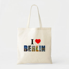 I Love Berlin Germany Travel City Photo Tote Bag