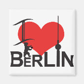 I Love Berlin Magnet (Voorkant)