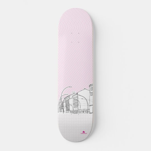 I Love Berlin Skateboard (Voorkant)