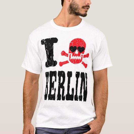 I LOVE BERLIN T-SHIRT (Voorkant)