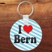 I Love Bern, Zwitserland Sleutelhanger (Voorkant)