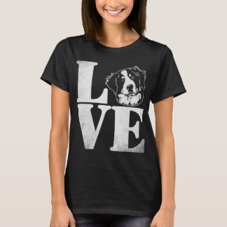 I Love Bernese Mountain Dog T-shirt