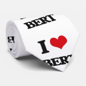 I Love Bert Stropdas (Opgerold)