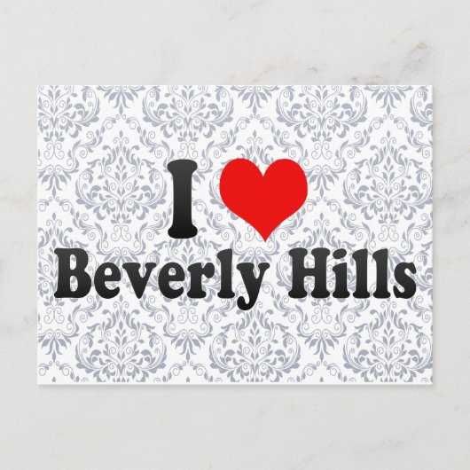 I Love Beverly Hills, Verenigde Staten Briefkaart (Voorkant)