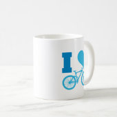 I Love Bicycle Koffiemok (Voorkant rechts)