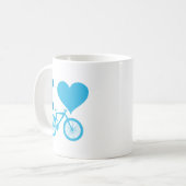 I Love Bicycle Koffiemok (Voorkant links)
