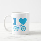 I Love Bicycle Koffiemok (Links)