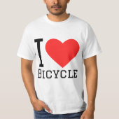I love bicycle t-shirt (Voorkant)