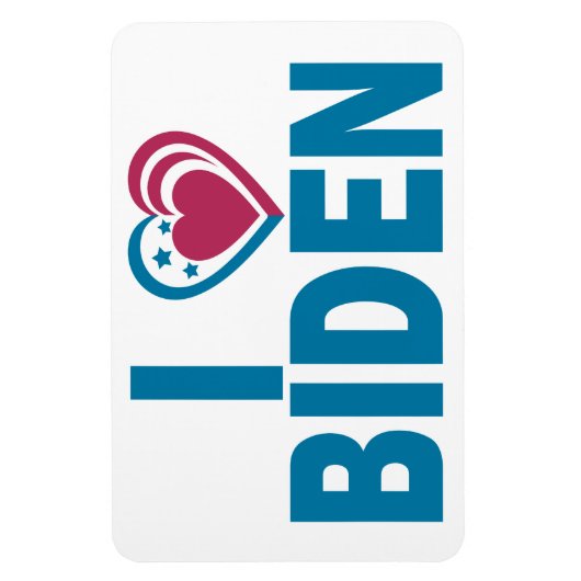 I Love Biden Magneet (Verticaal)