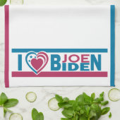 I Love Biden Theedoek (Gevouwen)