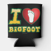 I Love Bigfoot - Sasquatch Believer Cryptozoology Blikjeskoeler (Voorkant)