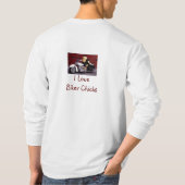 I Love Biker Chicken T-shirt (Achterkant)
