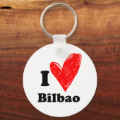 I Love Bilbao Sleutelhanger (Voorkant)