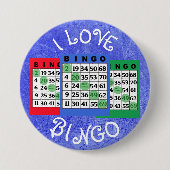 I Love BINGO Cards Button (Voorkant)