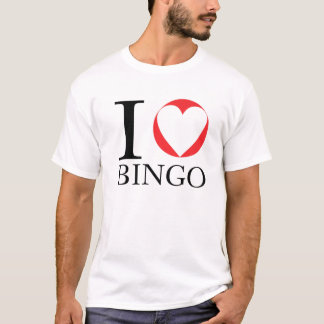 I Love Bingo | Funny Bingo Lover Funny Bingo T-shirt
