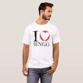 I Love Bingo | Funny Bingo Lover Funny Bingo T-shirt (Voorkant volledig)