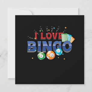 I Love Bingo Gambling Lucky Game Player Gamble Gif Kaart