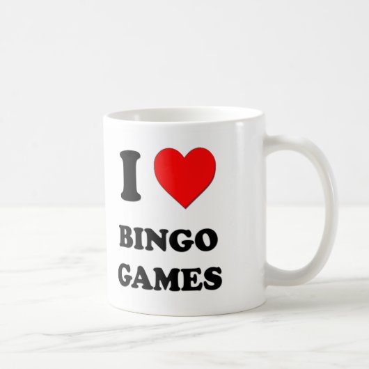 I Love Bingo Games Koffiemok (Rechts)
