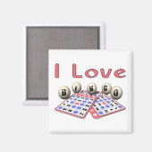I Love Bingo Magneet (Voorkant / Achterkant)