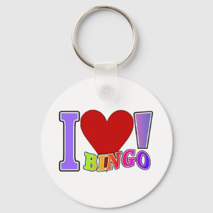 I Love Bingo Sleutelhanger