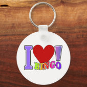 I Love Bingo Sleutelhanger (Voorkant)
