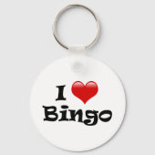 I Love Bingo Sleutelhanger (Voorkant)