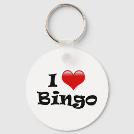 I Love Bingo Sleutelhanger