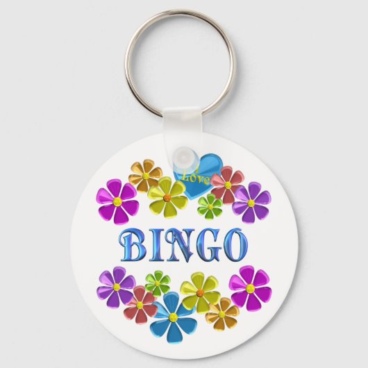 I Love Bingo Sleutelhanger (Voorkant)