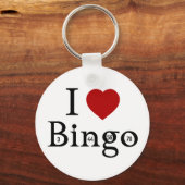 I Love Bingo Sleutelhanger (Voorkant)