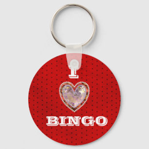 I Love Bingo sleutelhanger