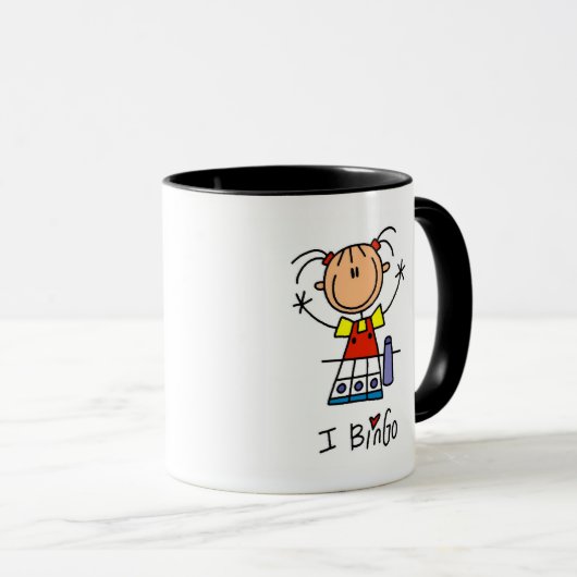 I Love Bingo Tshirts and Gifts Mok (Voorkant rechts)