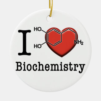 I Love Biochemie Keramisch Ornament
