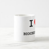 I Love BIOCHEMISTRY Koffiemok (Center)