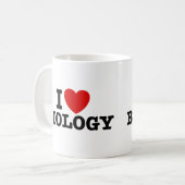 I Love Biology Koffiemok (Voorkant links)