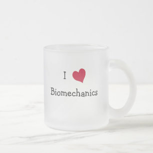I Love Biomechanics Matglas Koffiemok