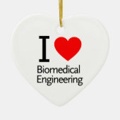 I Love Biomedical Engineering Keramisch Ornament (Voorkant)