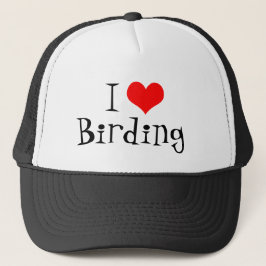 I Love Birding Trucker Hat Pet