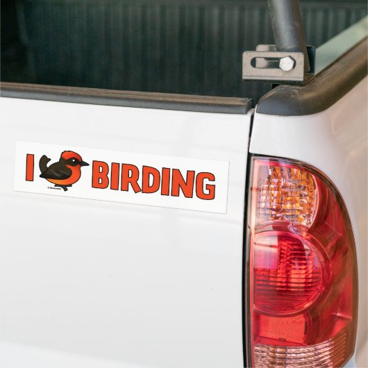 I Love Birding VEFL Bumpersticker (Op Truck)