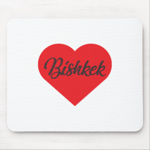 I Love Bishkek - Kirgizië Muismat