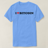 I Love Bitcoin T-shirt (Design voorkant)