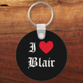 I Love Blair Sleutelhanger (Voorkant)