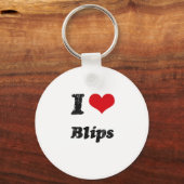 I Love BLIPS Sleutelhanger (Voorkant)